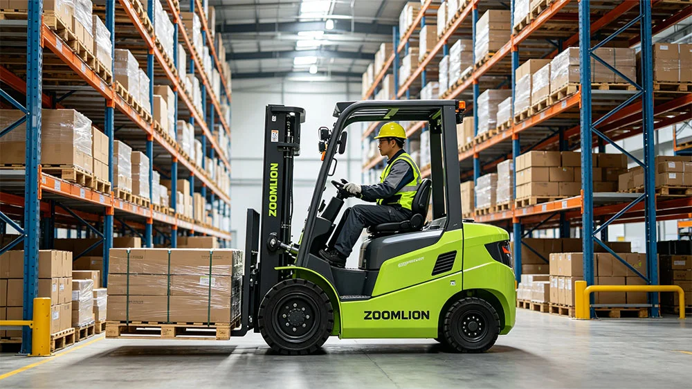 “Lithium Forklifts: Top Choice for Enterprise Green Transformation, ZOOMLION Eco-Friendly Models Cut