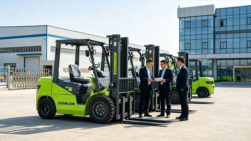 Specialized for Rough Terrain: ZOOMLION Rough-Terrain Forklifts for Construction, Farms & Outdoo